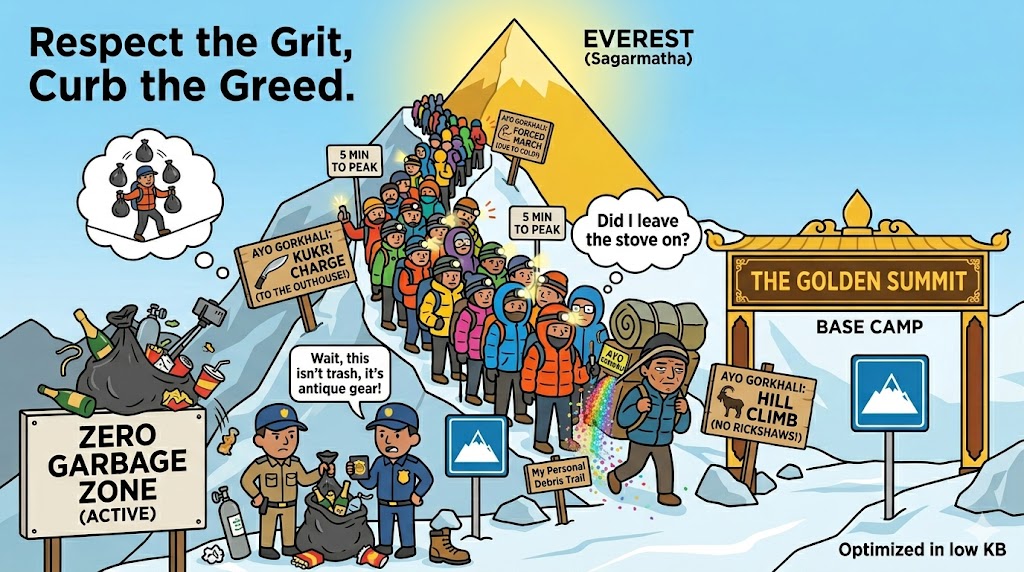 Sagarmatha’s Shadows